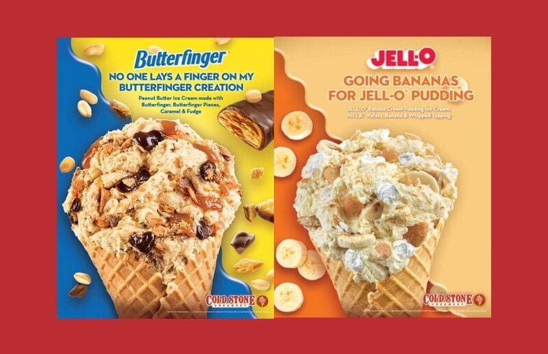 Cold Stone Creamery ice cream flavors