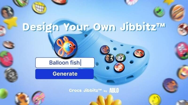 AI-Designed Jibbitz Charms : Crocs & ABLO