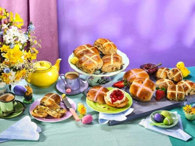 Springtime Grocer Baked Goods : hot cross bun range