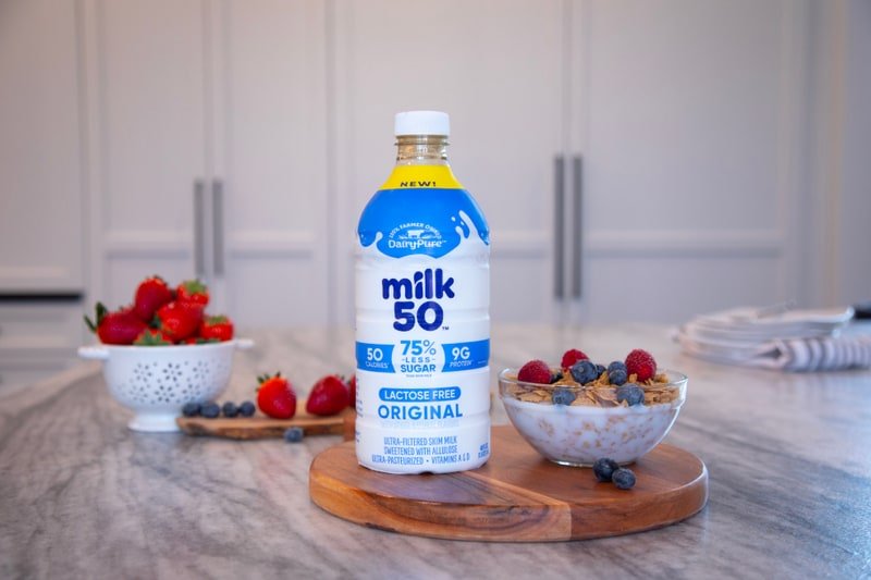 Low-Calorie Nutrient-Packed Milks : Milk50 by DairyPure