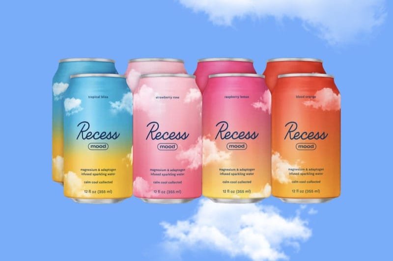 Mood-Enhancing Sparkling Waters : Recess mood