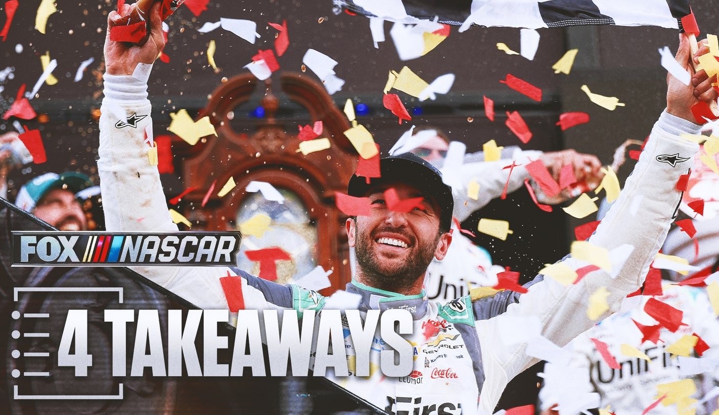 4 Takeaways From Chase Elliott Outdueling Denny Hamlin At Martinsville