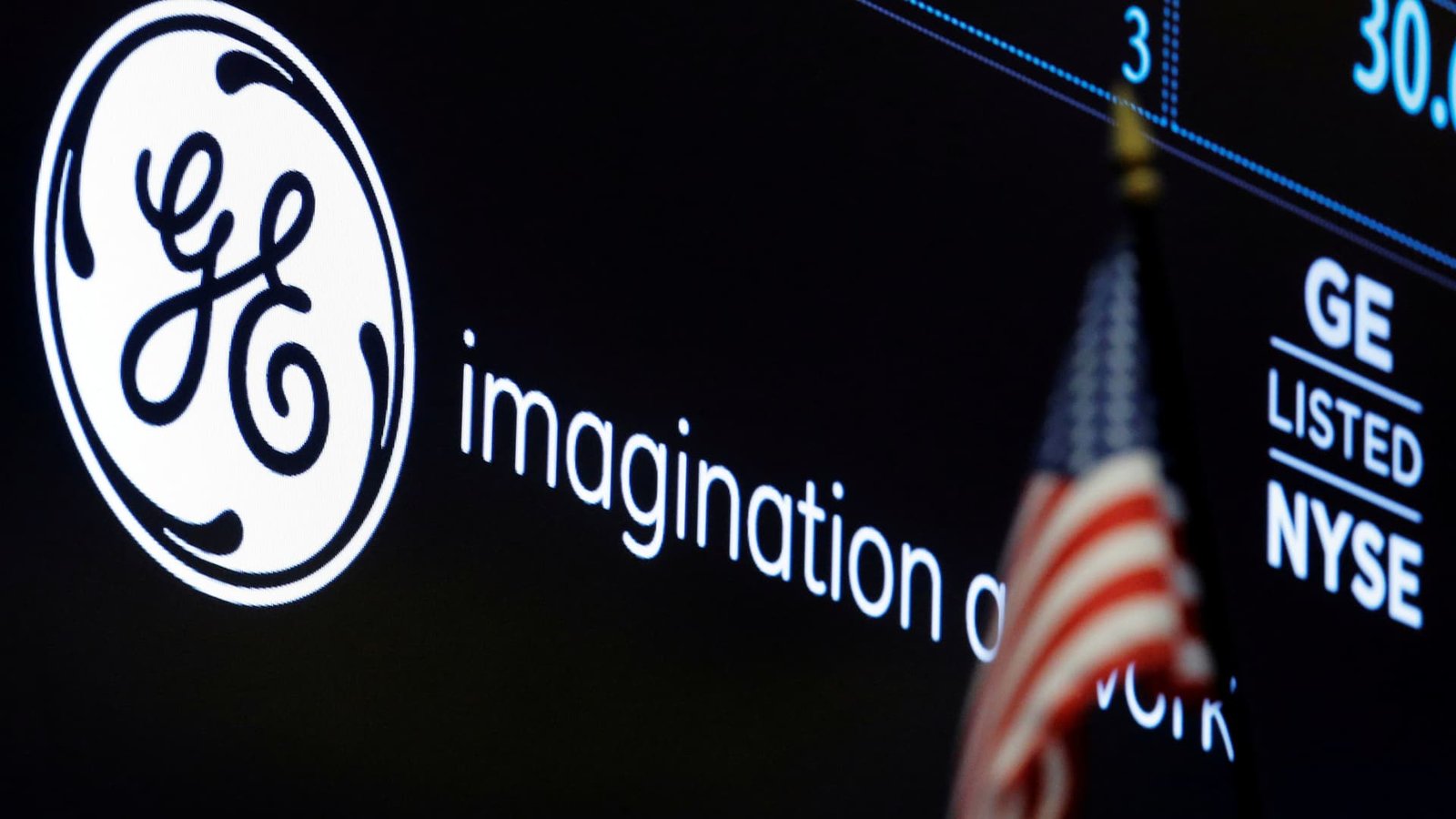 General Electric is in the throes a major reversal lower, says Carter Worth