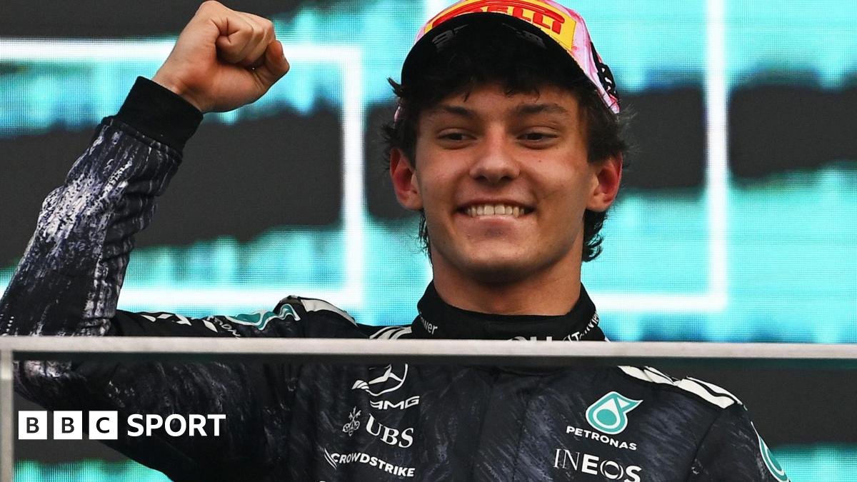 Japanese Grand Prix result: Kimi Antonelli wins from Oscar Piastri at Suzuka to become youngest championship leader