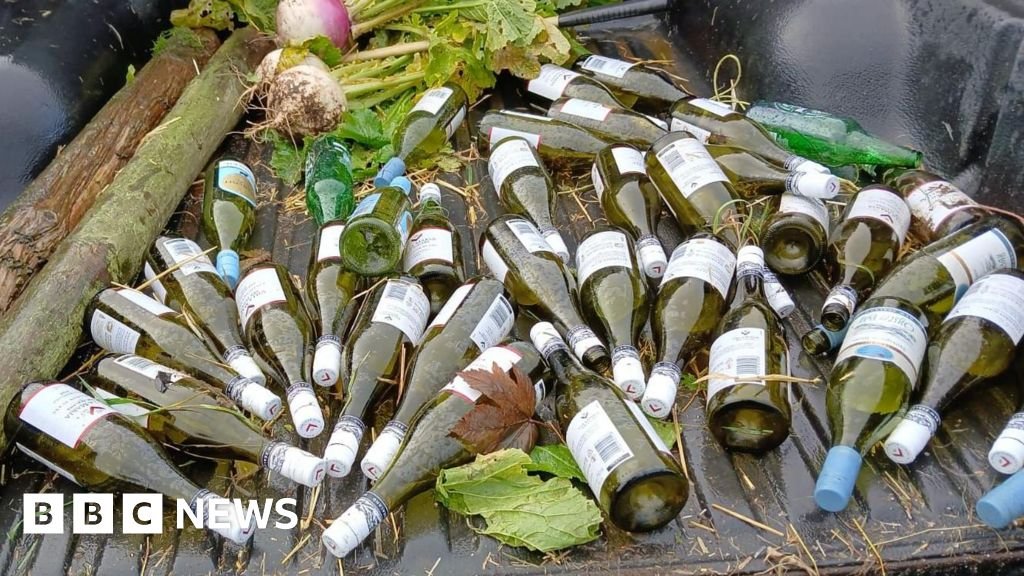 Villagers vexed by sauvignon blanc fly-tipper