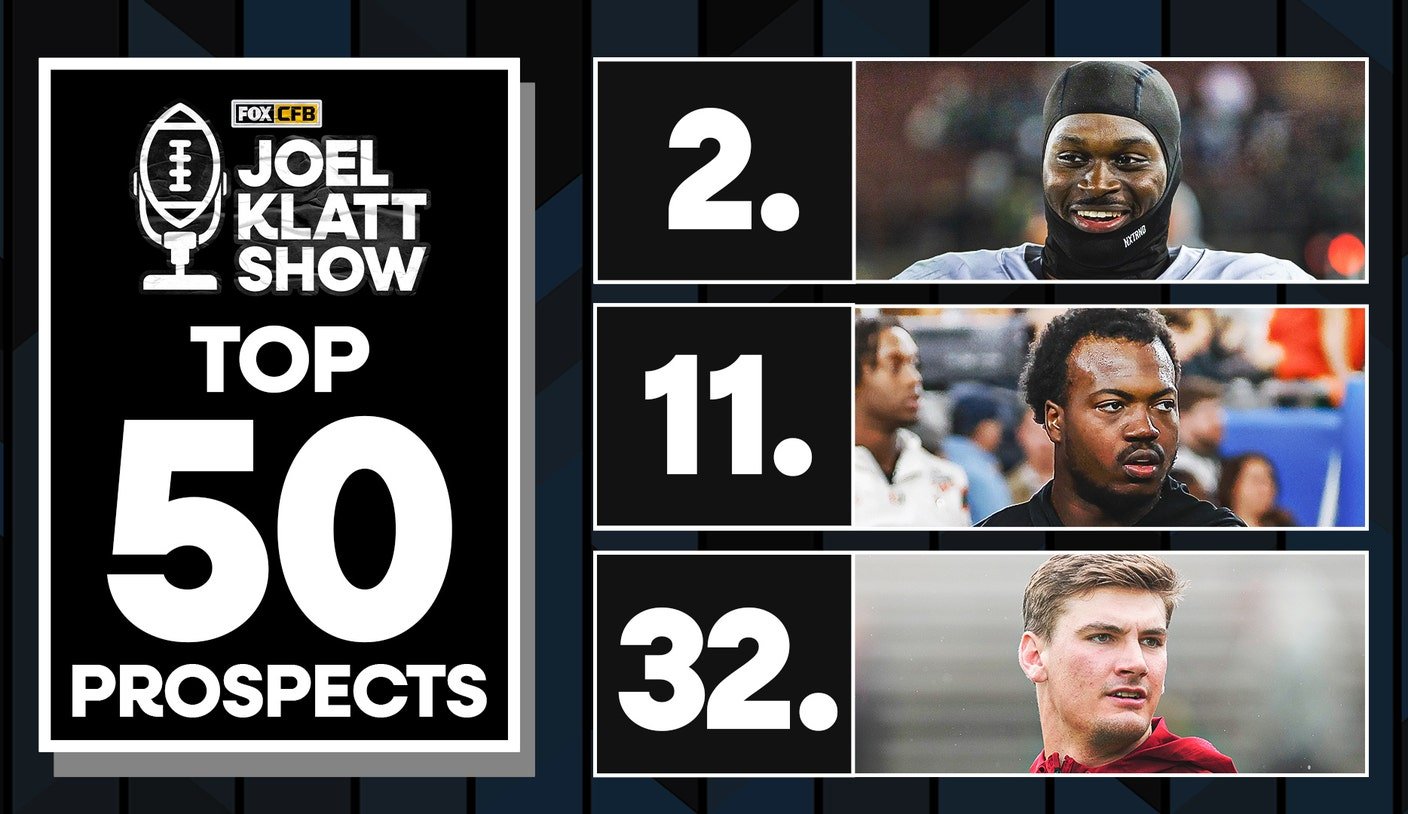 2026 NFL Draft: Joel Klatt’s Top 50 Prospects Show Changing of the Guard in CFB