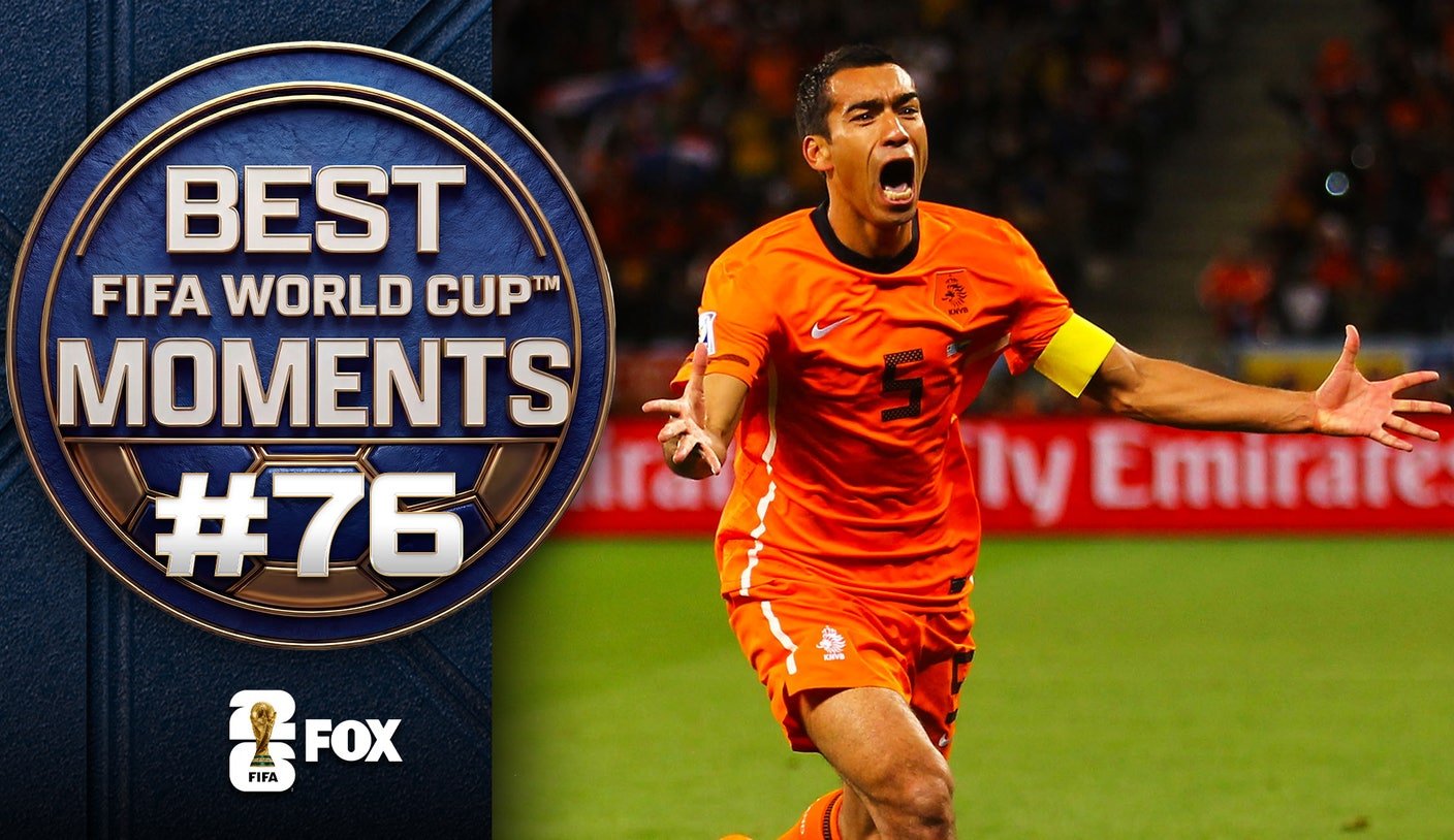 No Stopping That! Van Bronckhorst’s Blast Makes World Cup Top 100 Moments List