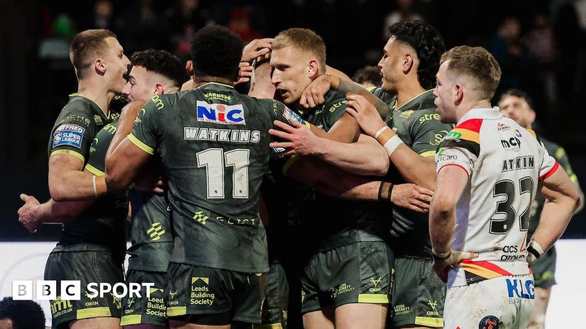 Super League: Bradford Bulls 12-24 Leeds Rhinos – Rhinos move top after derby win