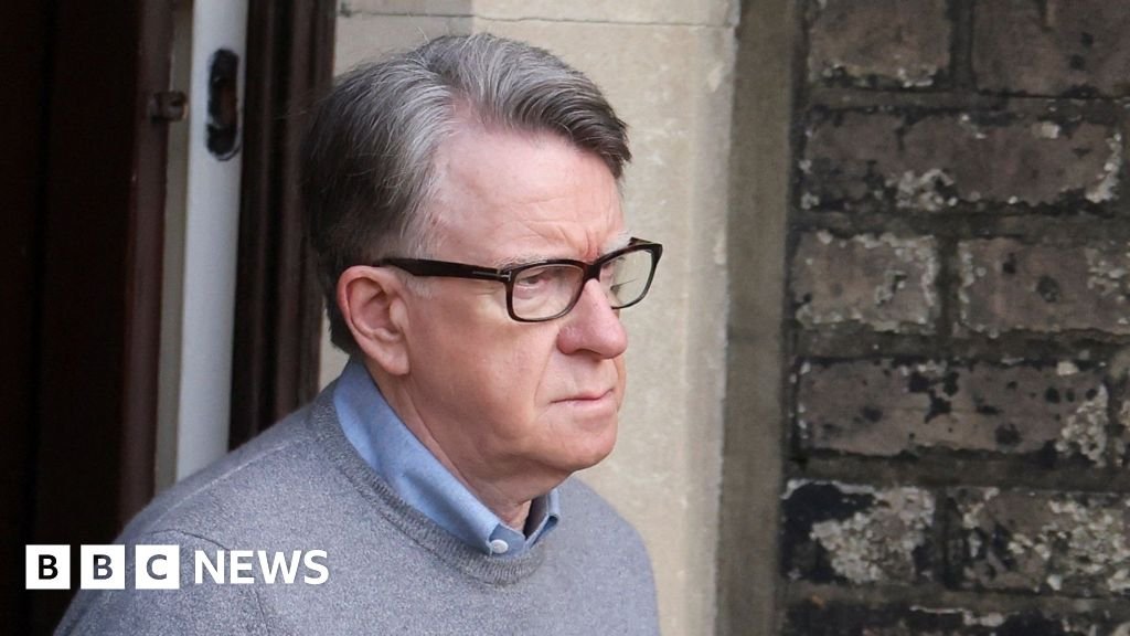 Mandelson faces £300 fine for urinating in street