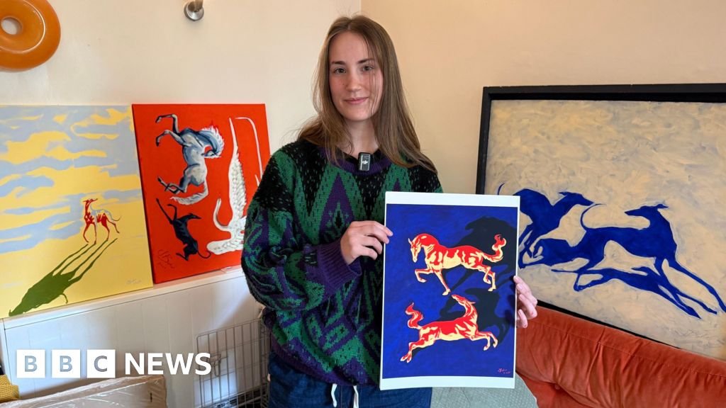 'I was in a slump – now my art is in Billie Eilish's house'