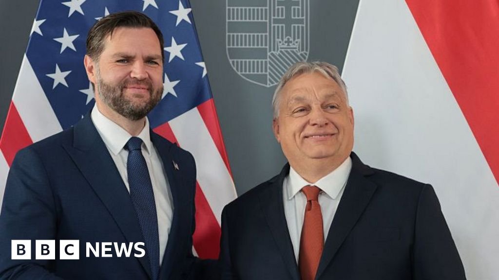 JD Vance backs Orbán's re-election bid in Budapest visit and hits out at EU