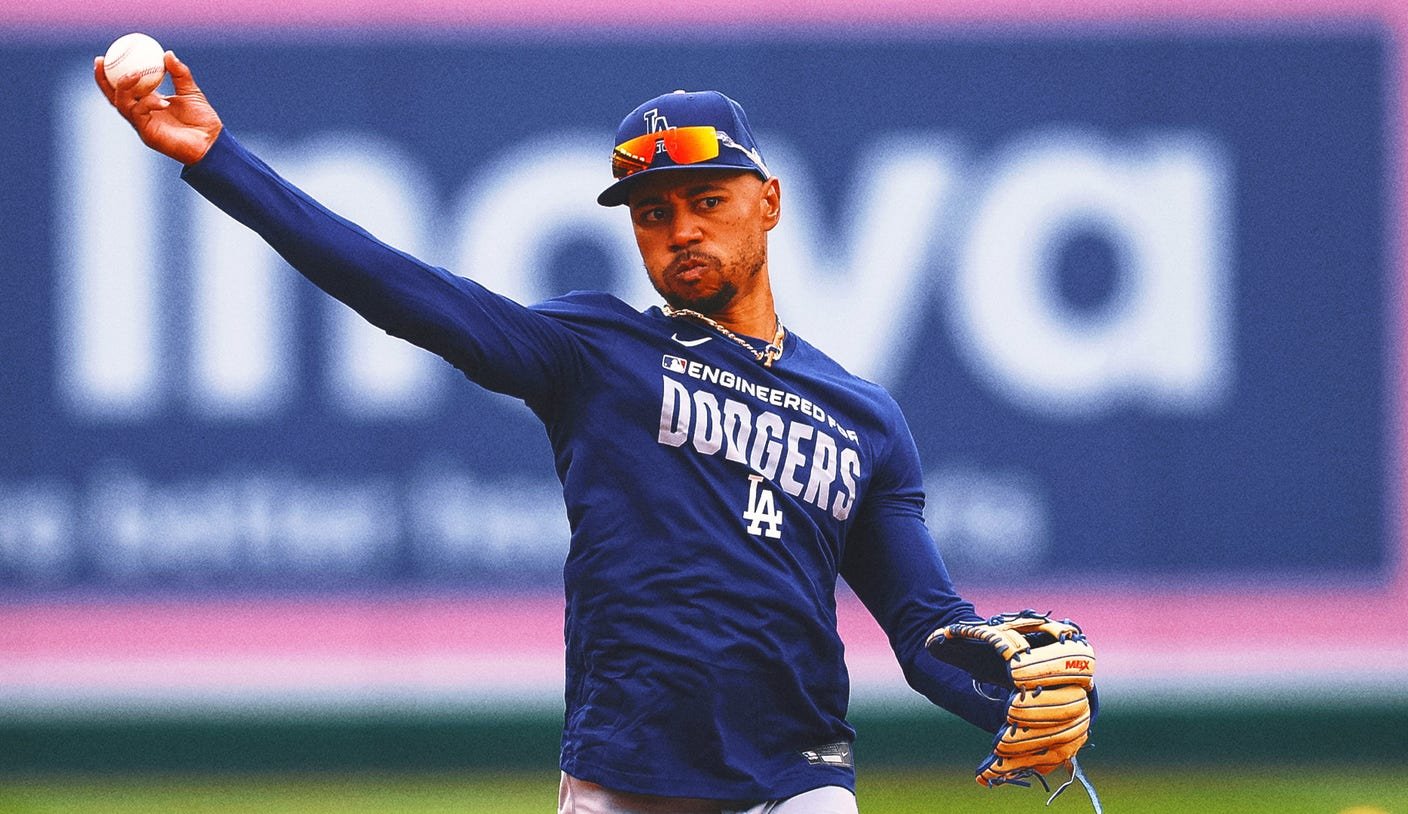 Dodgers Star Mookie Betts Lands on IL After Suffering Oblique Injury