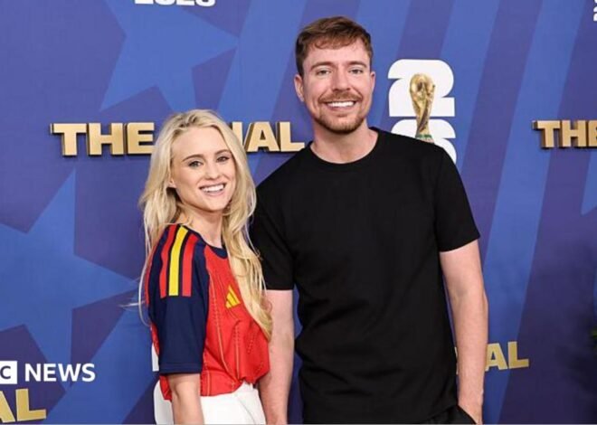 YouTuber MrBeast marries Thea Booysen in British Virgin Islands