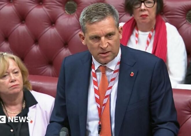 Prisons minister Lord Timpson quits government
