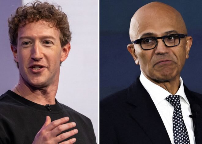 Meta tanks 9%, Microsoft jumps 8% as the AI trade splits Big Tech