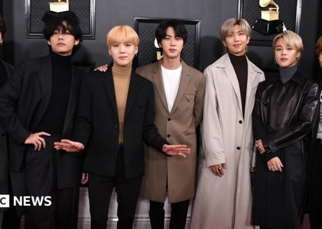 BTS say they won’t submit music to the Grammy Awards