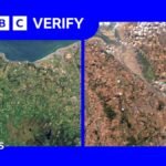 Satellite images show impact of heatwaves and drought on UK landscape