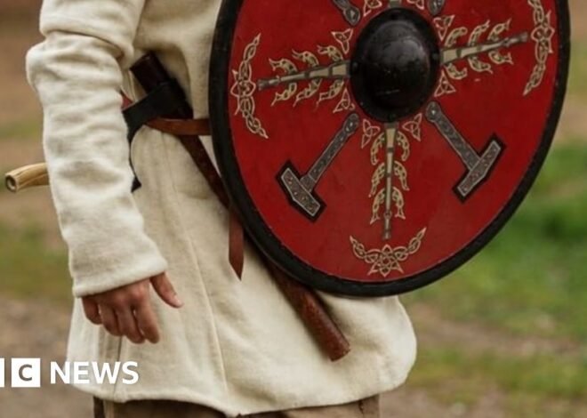 Viking re-enactor prepares to walk 100 miles in Viking clothing