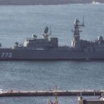 Russian warship carried out firing exercise off Plymouth coast