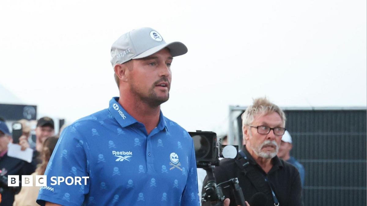 Open 2026: Bryson DeChambeau disagrees with two-shot penalty during round two at Royal Birkdale