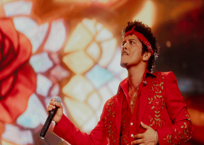 Bruno Mars brings hits, romance and a Paddington Bear to Wembley