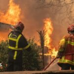 More than 250,000 evacuated as wildfires rage in France and Spain