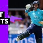 England v India Third ODI: Ben Duckett hits record-breaking 141 – best shots