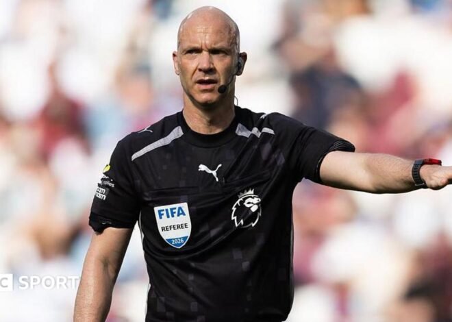 Anthony Taylor: Premier League referee announces retirement