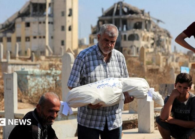 Israeli air strike in Gaza City kills family of six, medics say