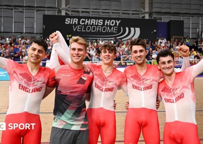 Commonwealth Games 2026: England win team pursuit gold despite sickness in camp