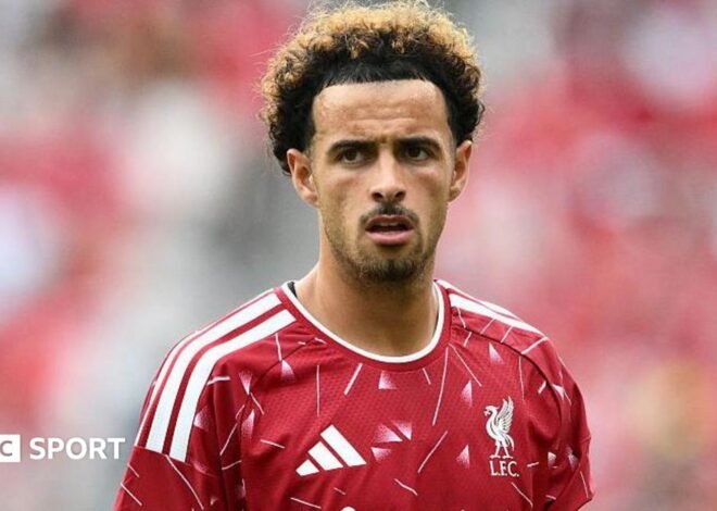 Curtis Jones: Liverpool midfielder has heated argument with team-mates