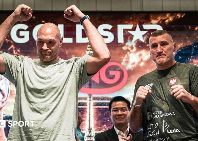 Tyson Fury v Mariusz Wach: Briton takes aim at modern-day sports stars