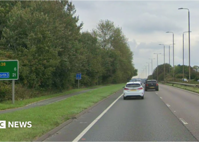 Baby girl and three people die after car hits trees on Derby A38