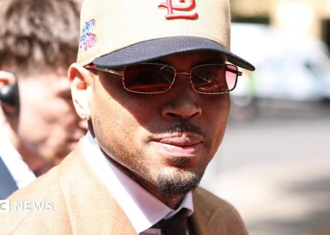 Chris Brown pleads guilty to affray over bottle attack