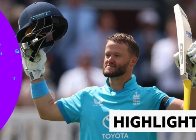 Highlights – England v India Third ODI: England win the series 2-1