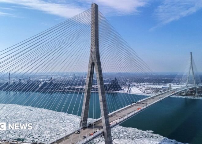 How the Gordie Howe bridge became symbol of a strained US-Canada relationship