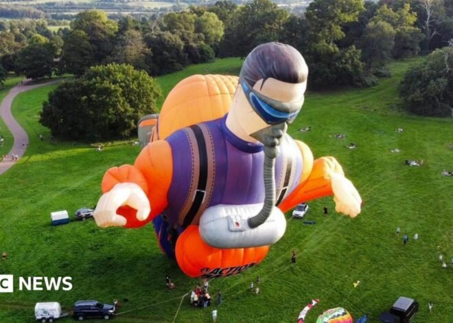 Some of the UK’s most unusual hot air balloons ahead of fiesta