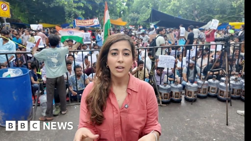 ‘Momentum is still there’: The BBC at India’s Cockroach Janta Party (CJP) protest