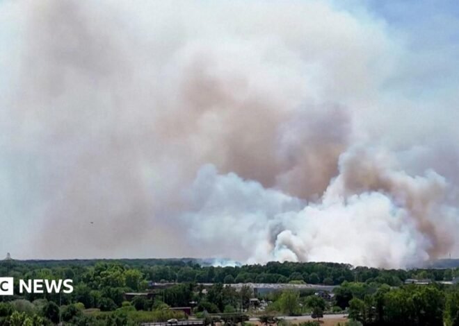 Two French firefighters die tackling blaze near Bordeaux airport