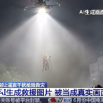 China’s new challenge as natural disasters strike – fake AI videos
