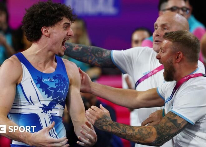 Commonwealth Games 2026: Gymnast Reuben Ward goes from Glasgow dreamer to Scotland gold medallist