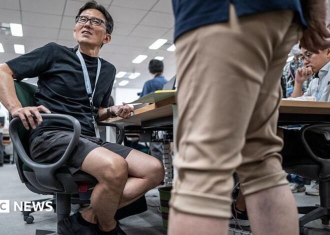 Tokyo urges men to wear shorts to work, but women say it’s ‘leg hair harassment’