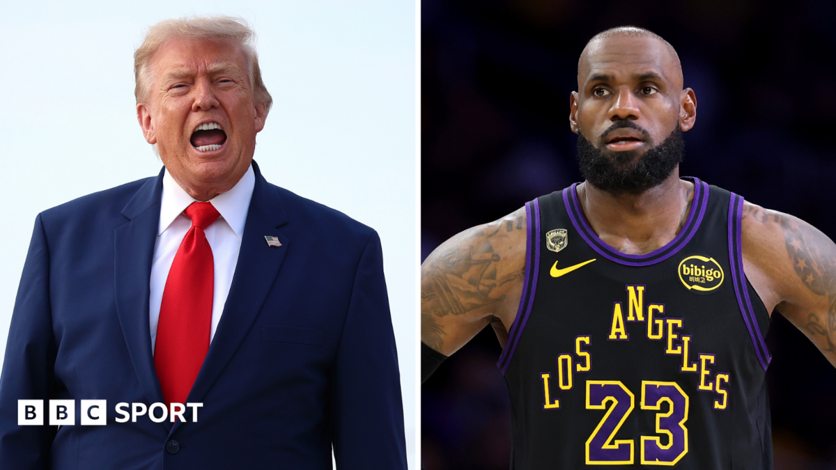 President Donald Trump says NBA star LeBron James ‘maybe a racist’