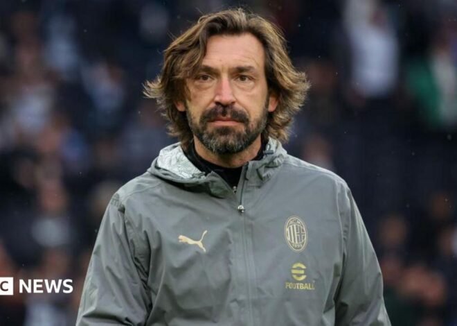 Pirlo out of Italy football top job after backlash over Russian betting firm links