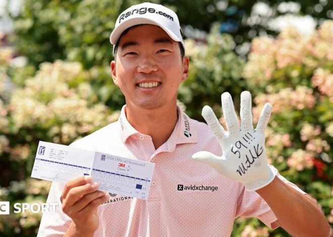 3M Open: Michael Kim feels ‘pretty cool’ after a historic round of 59