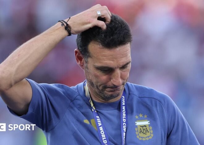 World Cup 2026: Lionel Scaloni leaves news conference in tears talking about his future