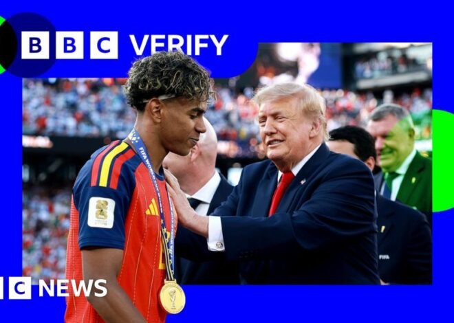 Misleading posts about Trump at World Cup final viewed by millions