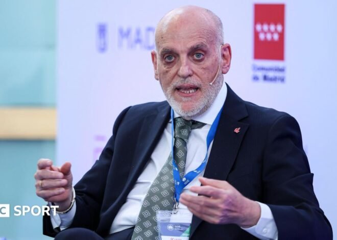 Gianni Infantino: La Liga’s Javier Tebas says it is Fifa president’s ‘time to go’