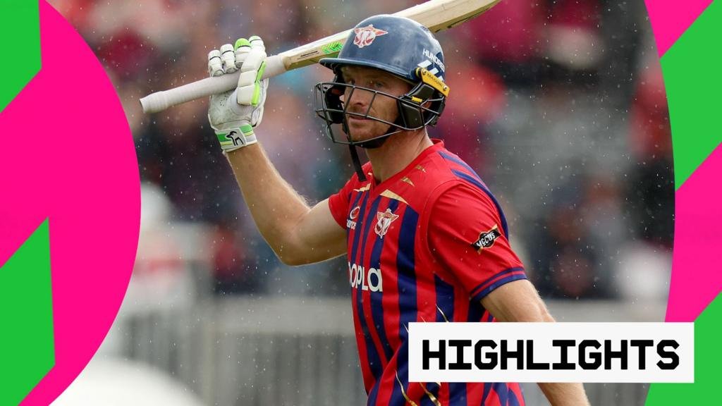 The Hundred: Jos Buttler stars for Manchester Super Giants vs Birmingham Phoenix – highlights