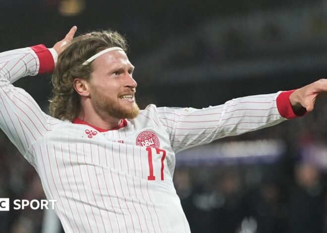 Celtic make Denmark striker Kasper Hogh their record signing